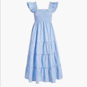 Light blue check Ellie Nap Dress size XS. Worn once.